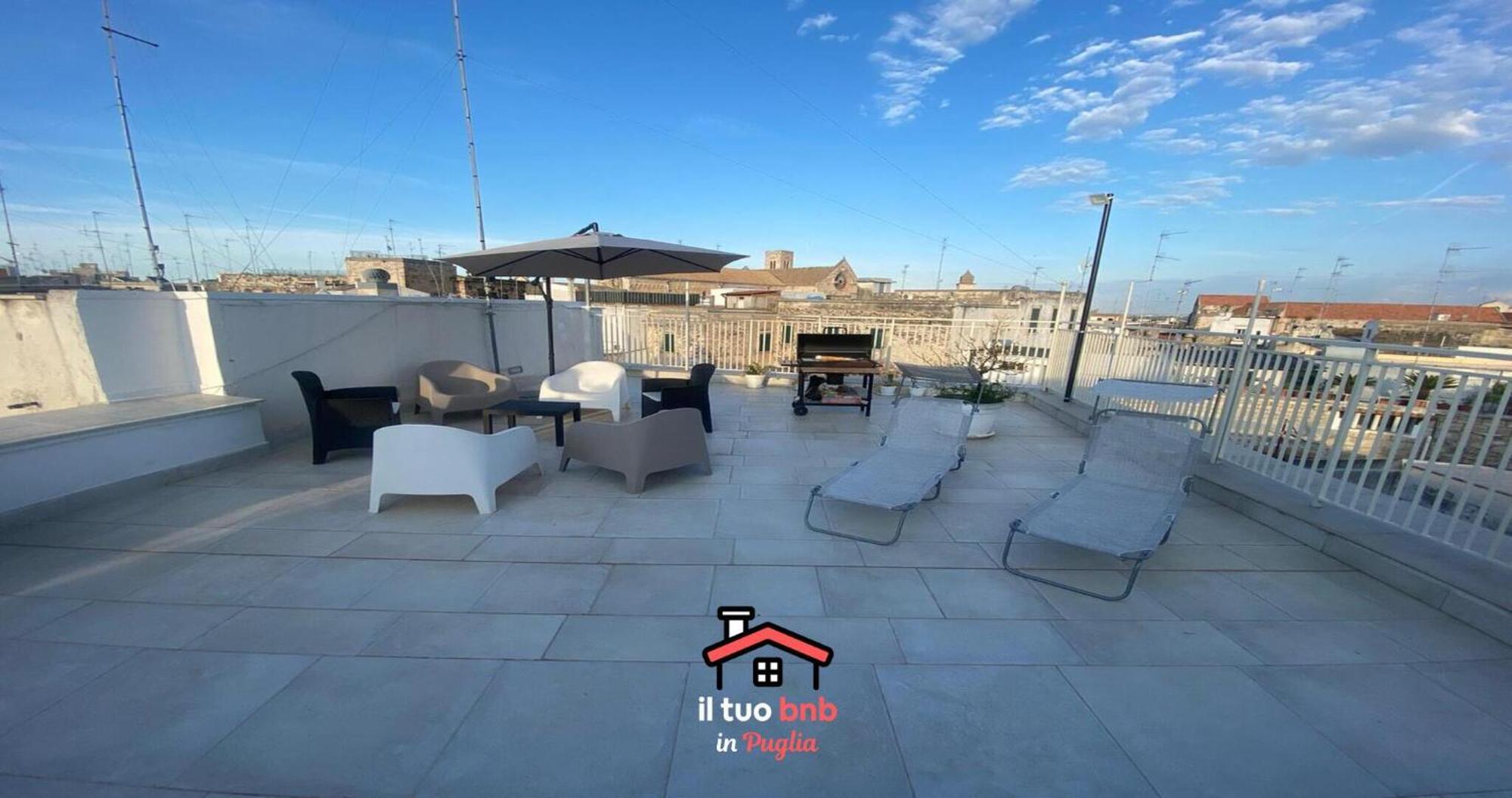 Casa Bianca Bnb,Big Terrace,10 Min Airport Beaches Bitonto Eksteriør billede