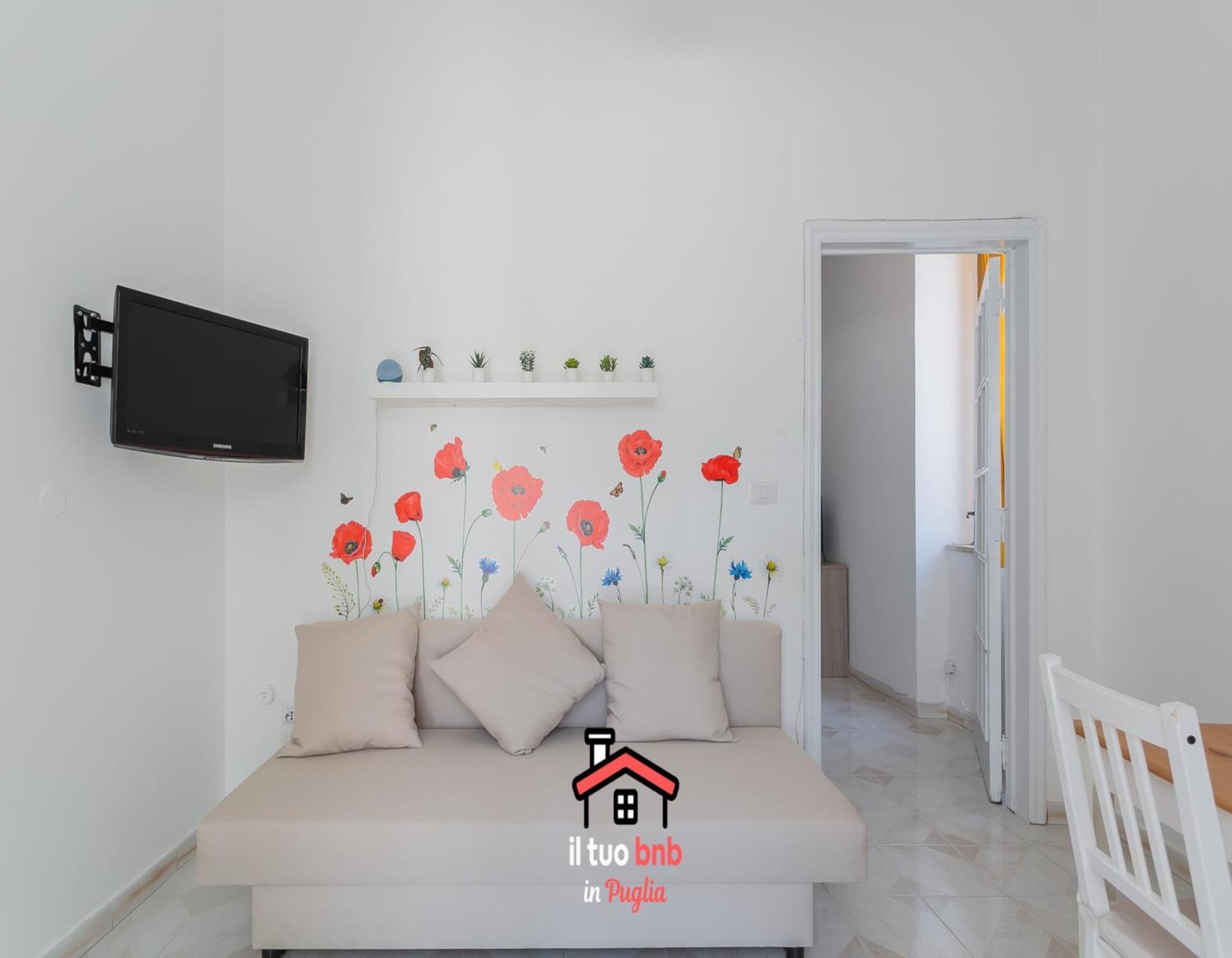Casa Bianca Bnb,Big Terrace,10 Min Airport Beaches Bitonto Eksteriør billede