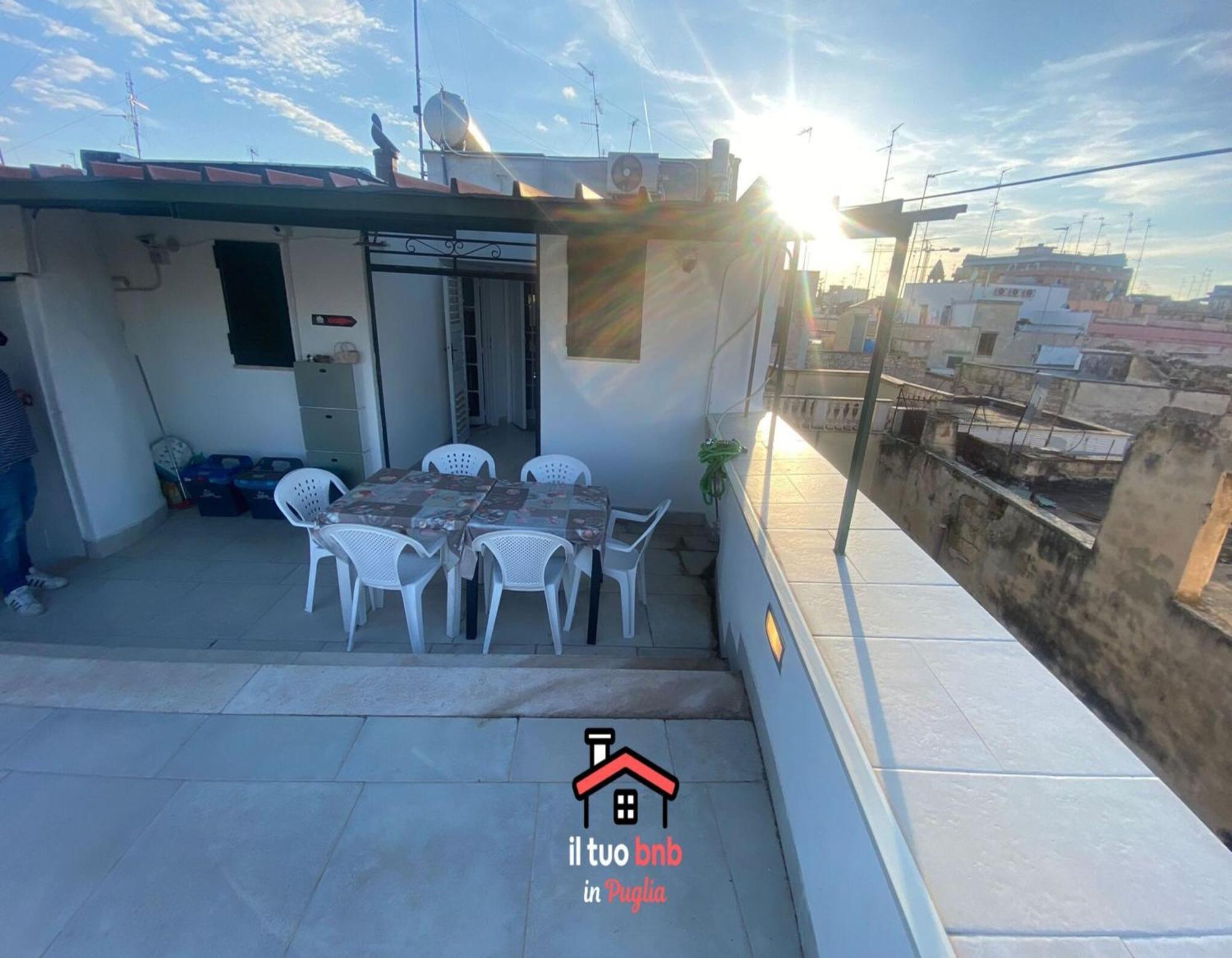 Casa Bianca Bnb,Big Terrace,10 Min Airport Beaches Bitonto Eksteriør billede