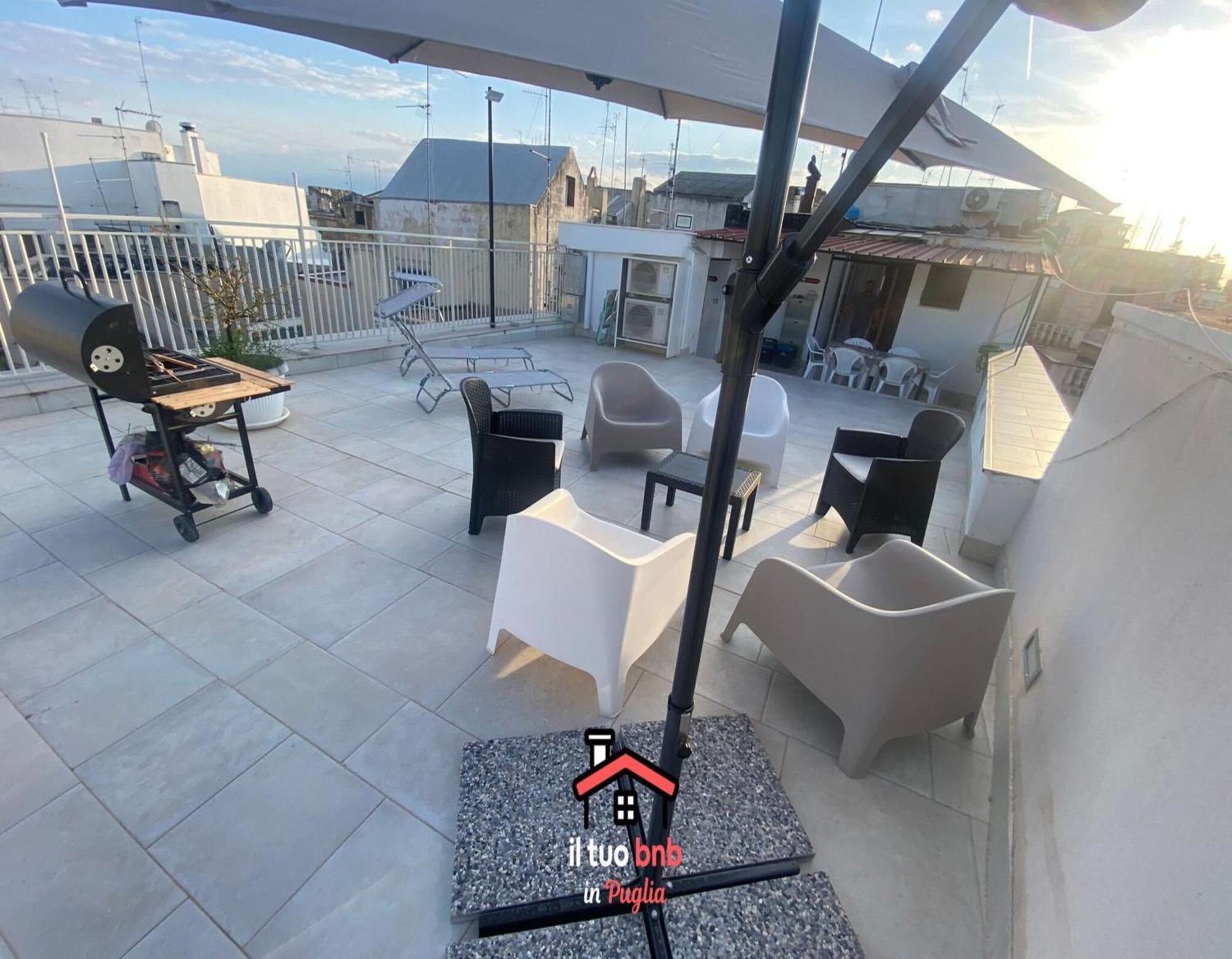 Casa Bianca Bnb,Big Terrace,10 Min Airport Beaches Bitonto Eksteriør billede