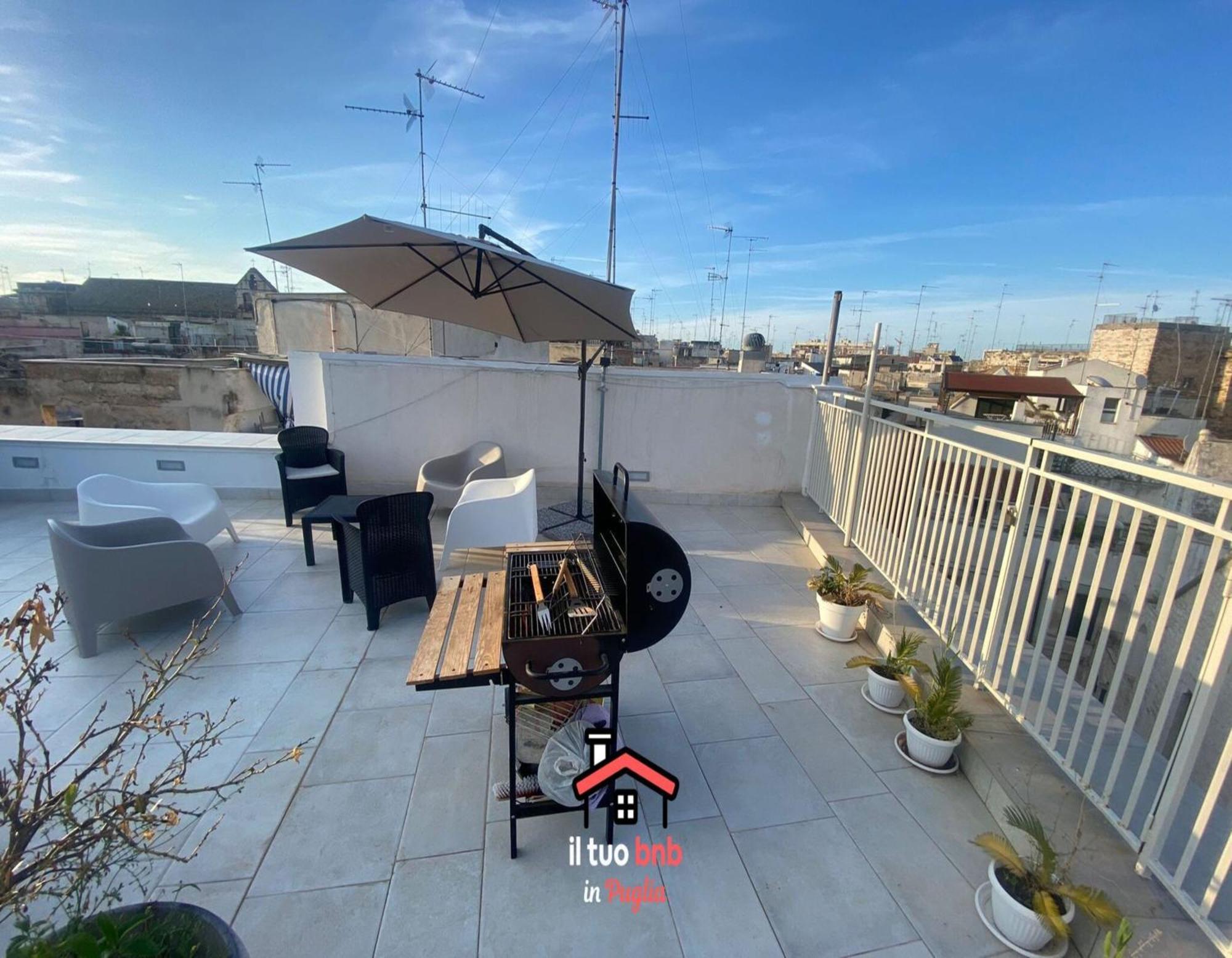 Casa Bianca Bnb,Big Terrace,10 Min Airport Beaches Bitonto Eksteriør billede